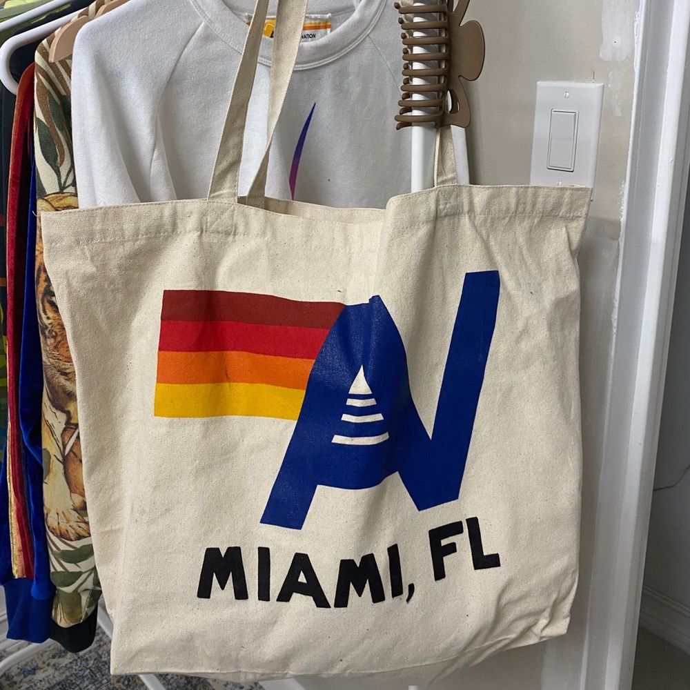 Aviator nation Miami tote bag(large)